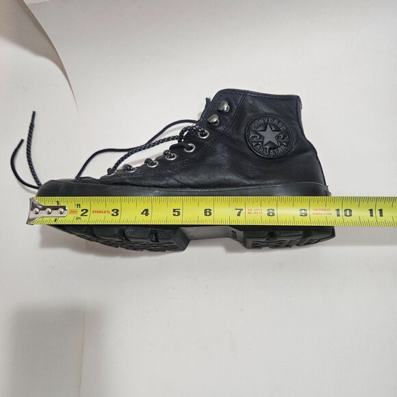 Converse Gore-Tex Chuck Taylor All Star Lug  Mono Black Sneakers Mountain Club - Picture 8 of 12